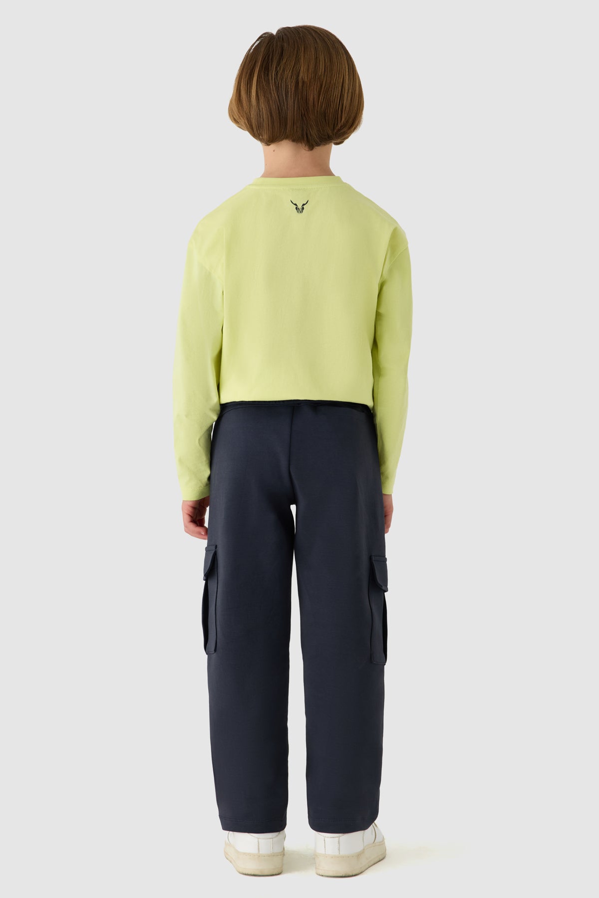 Boy Anthracite Tracksuit Bottom
