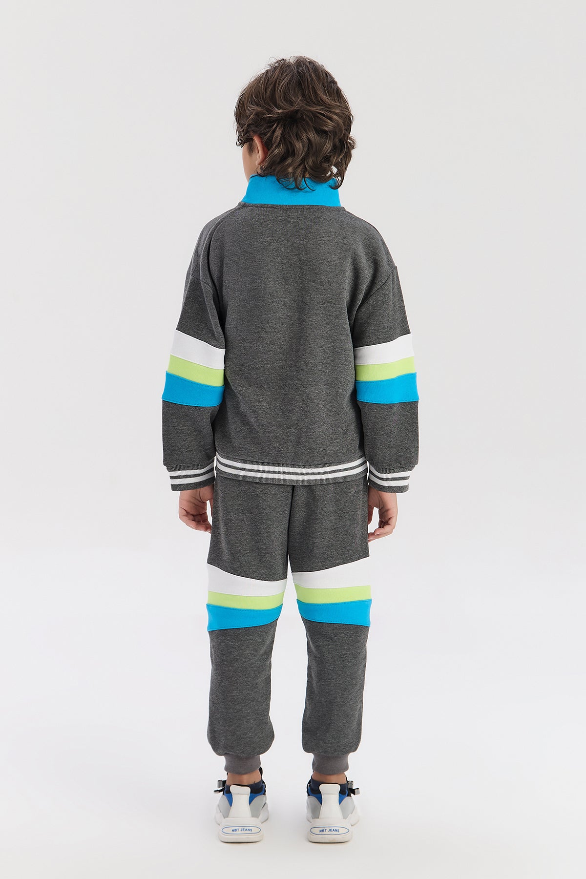 Boy Anthracite Tracksuit Top