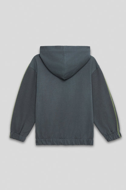 Boy Anthracite Tracksuit Top