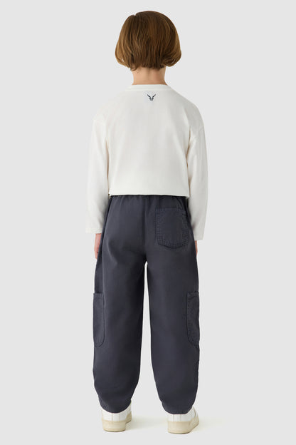 Boy Anthracite Trousers