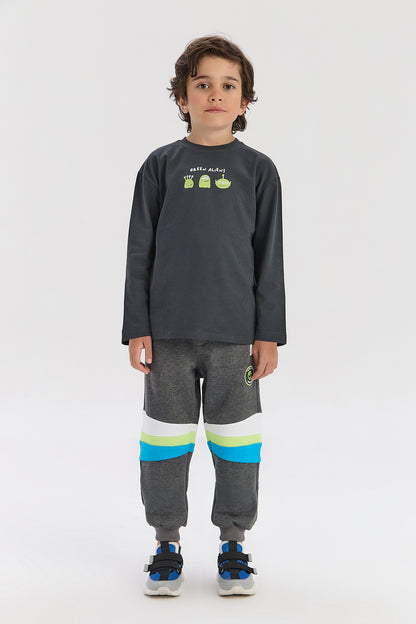 Boy Anthracite Tshirt