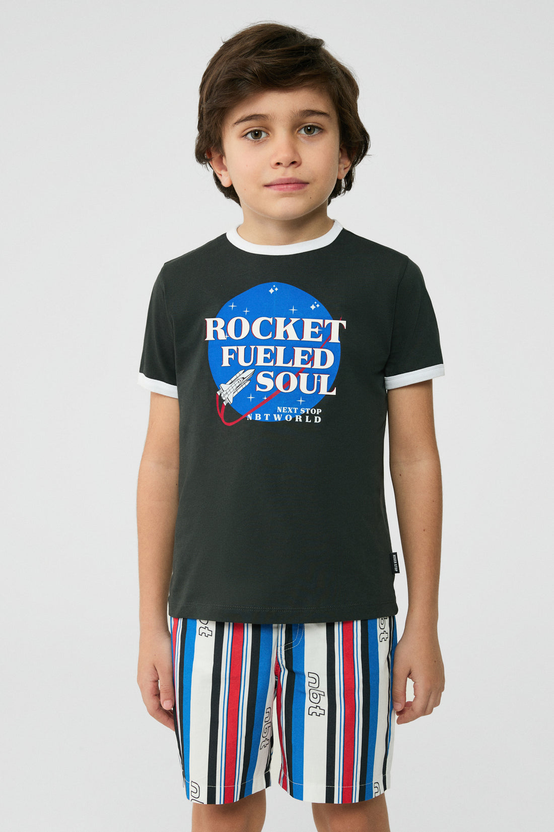 Boy Anthracite Tshirt
