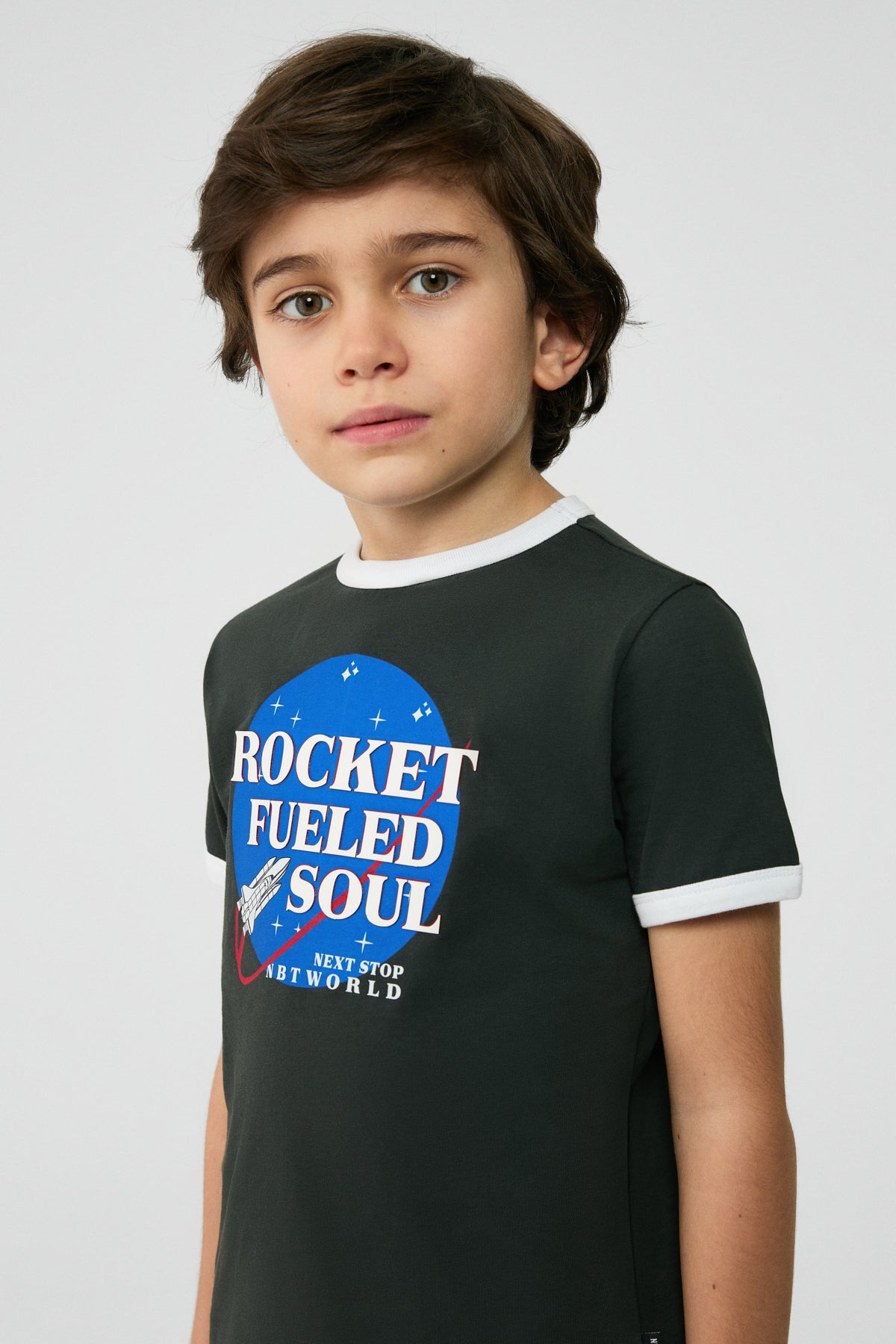 Boy Anthracite Tshirt