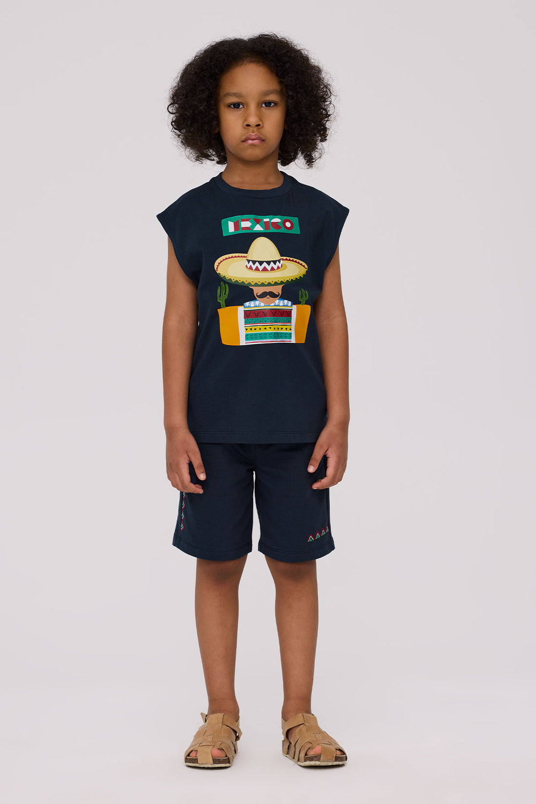 Boy Anthracite Undershirt