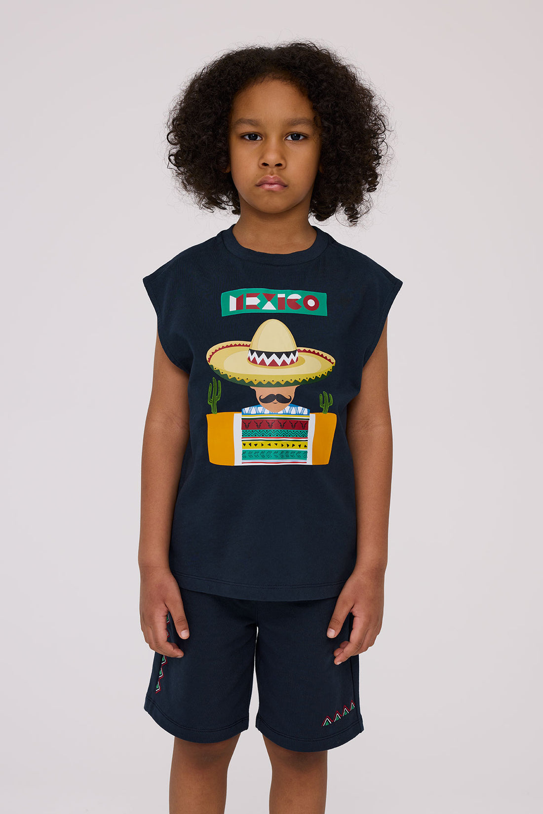 Boy Anthracite Undershirt