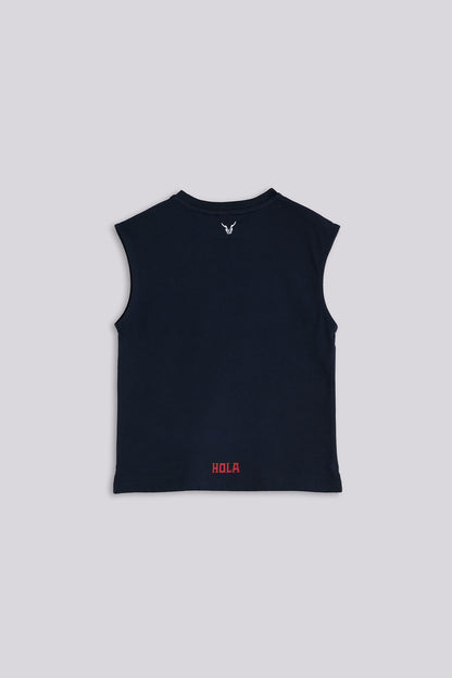 Boy Anthracite Undershirt