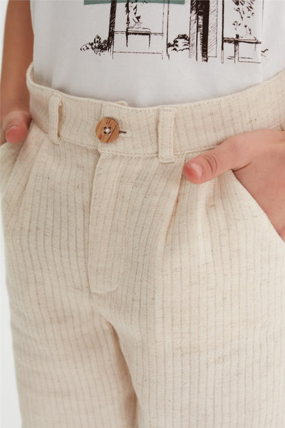 Boy Beige Shorts - BgStore