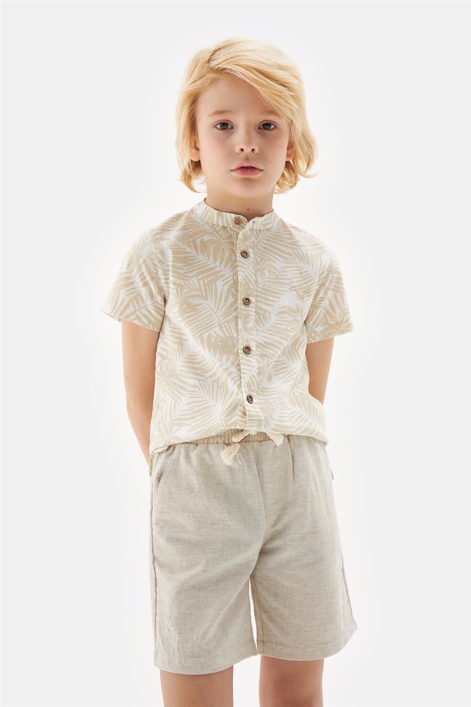 Boy Beige Shorts - BgStore