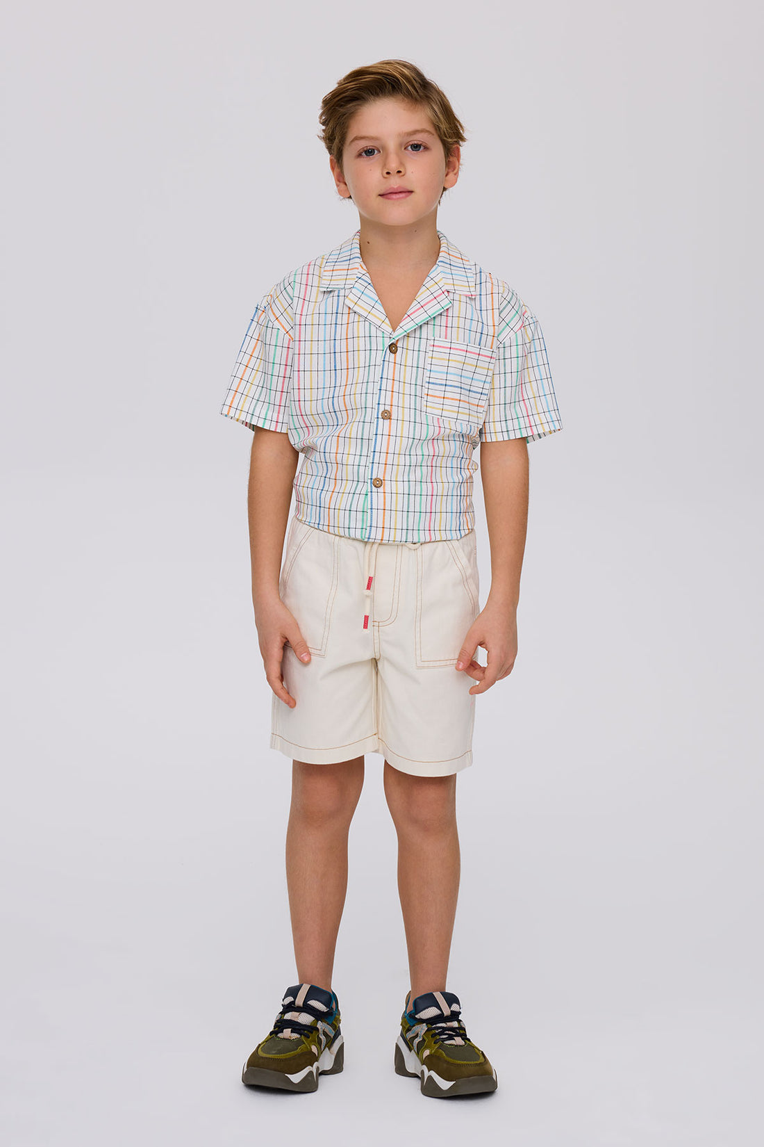 Boy Beige Shorts