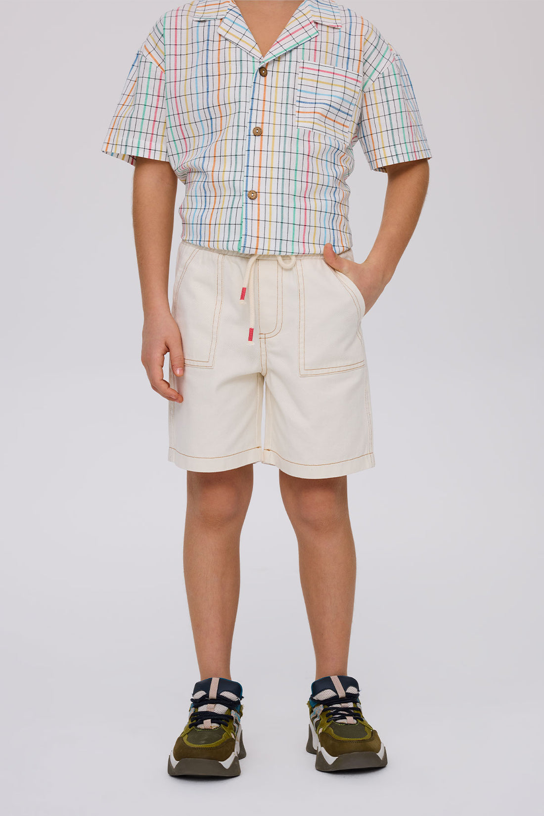 Boy Beige Shorts