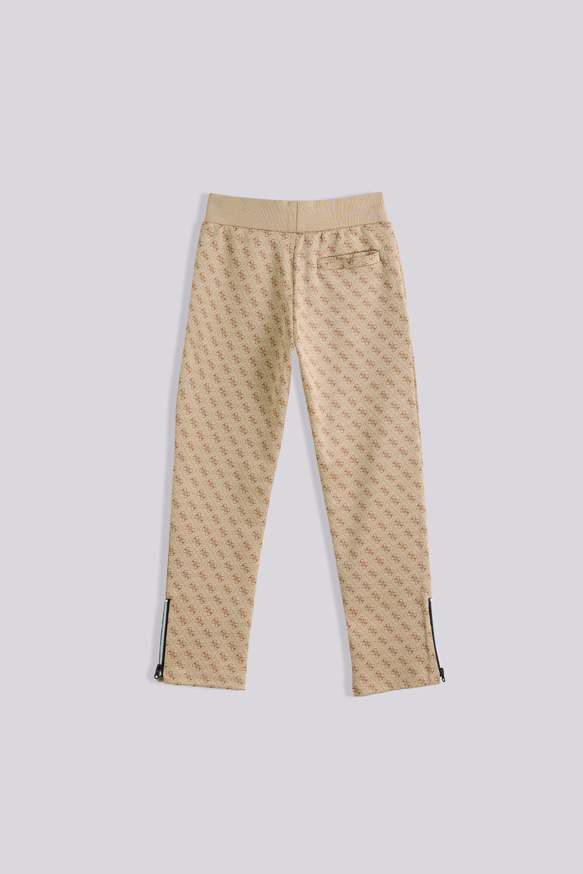 Boy Beige Tracksuit Bottom
