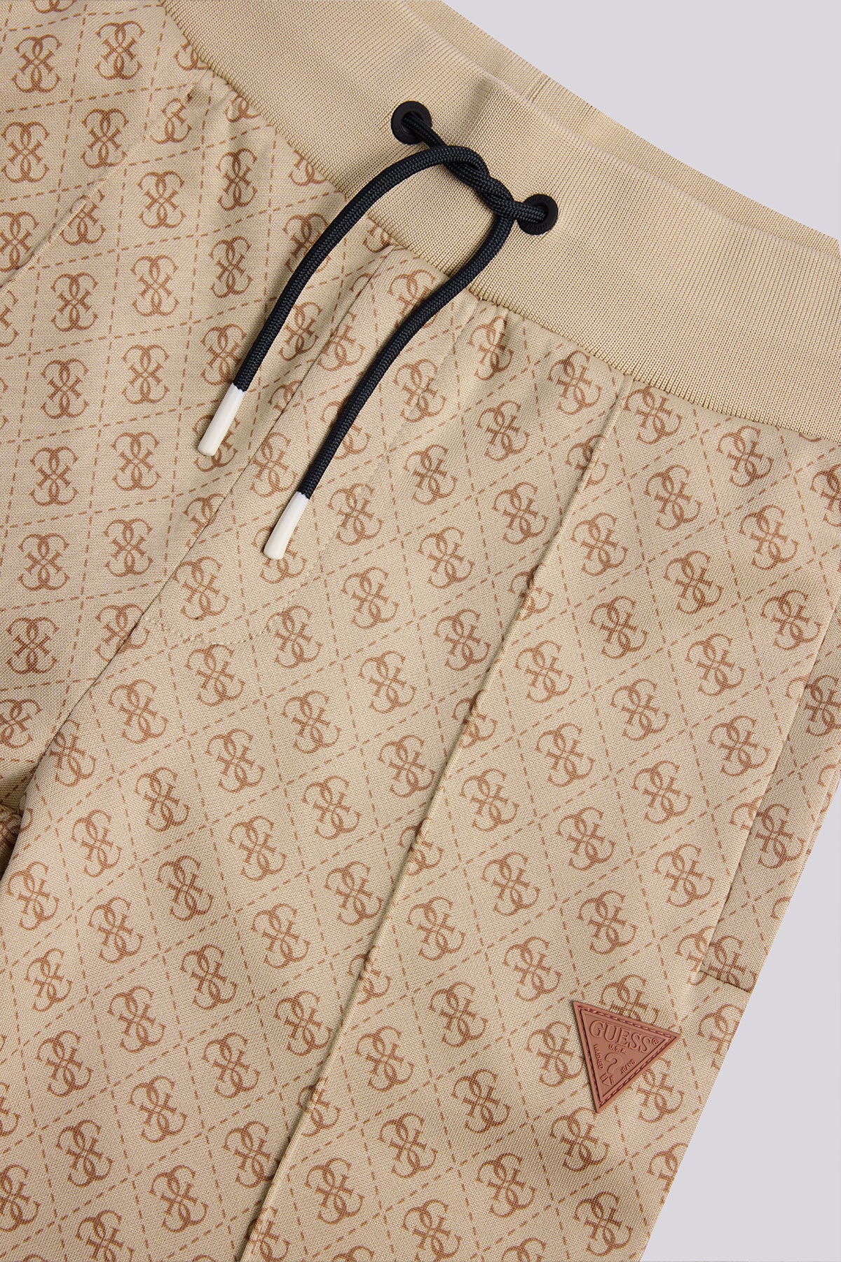 Boy Beige Tracksuit Bottom