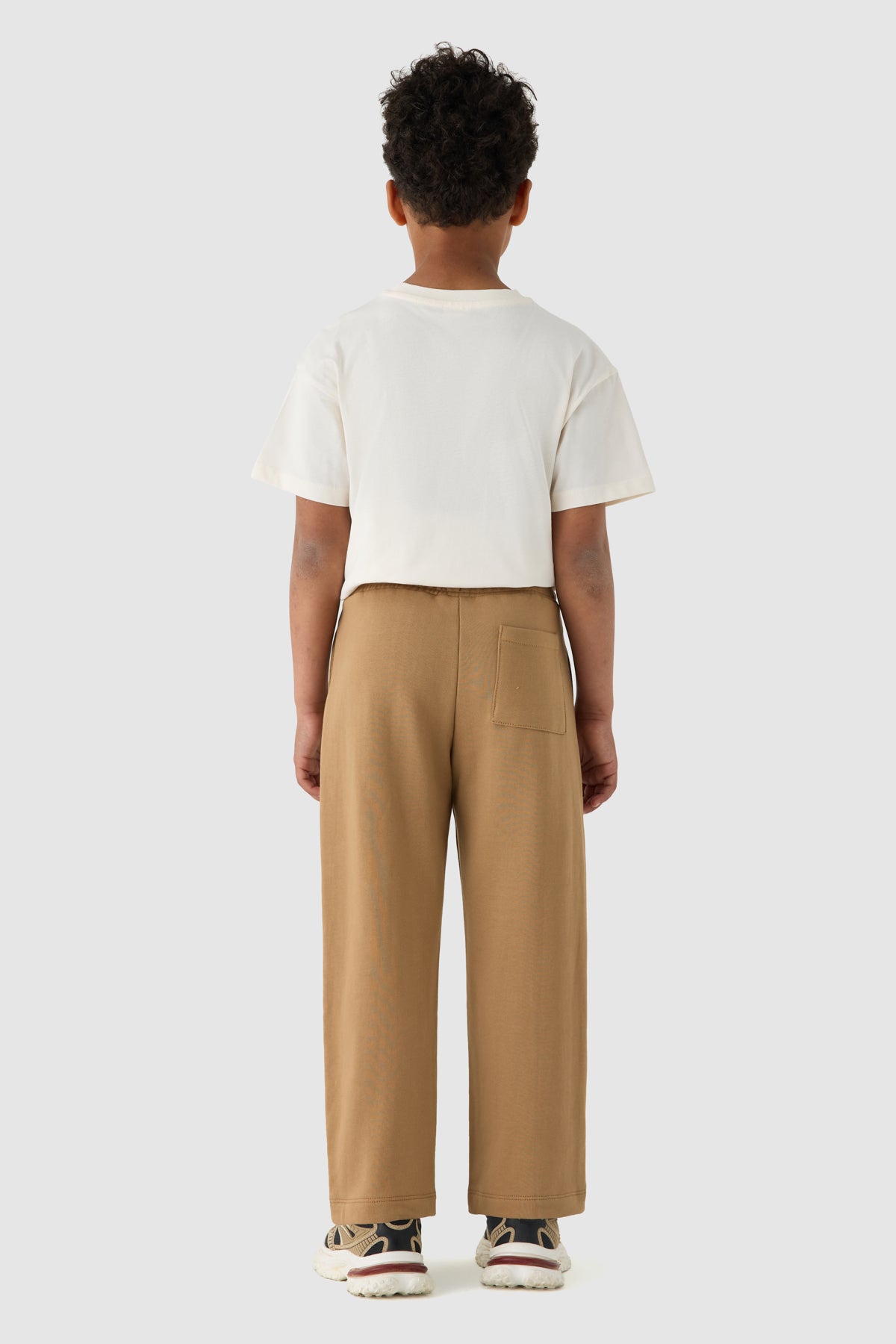 Boy Beige Tracksuit Set