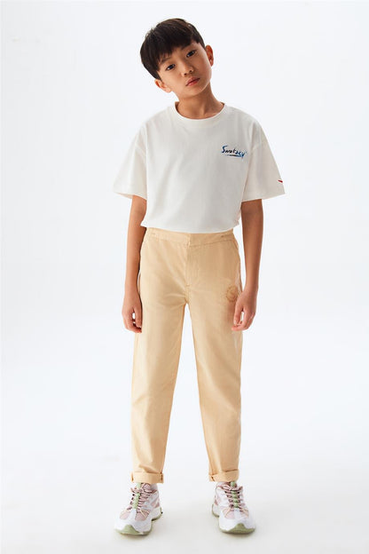 Boy Beige Trousers - BgStore