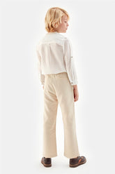 Boy Beige Trousers - BgStore