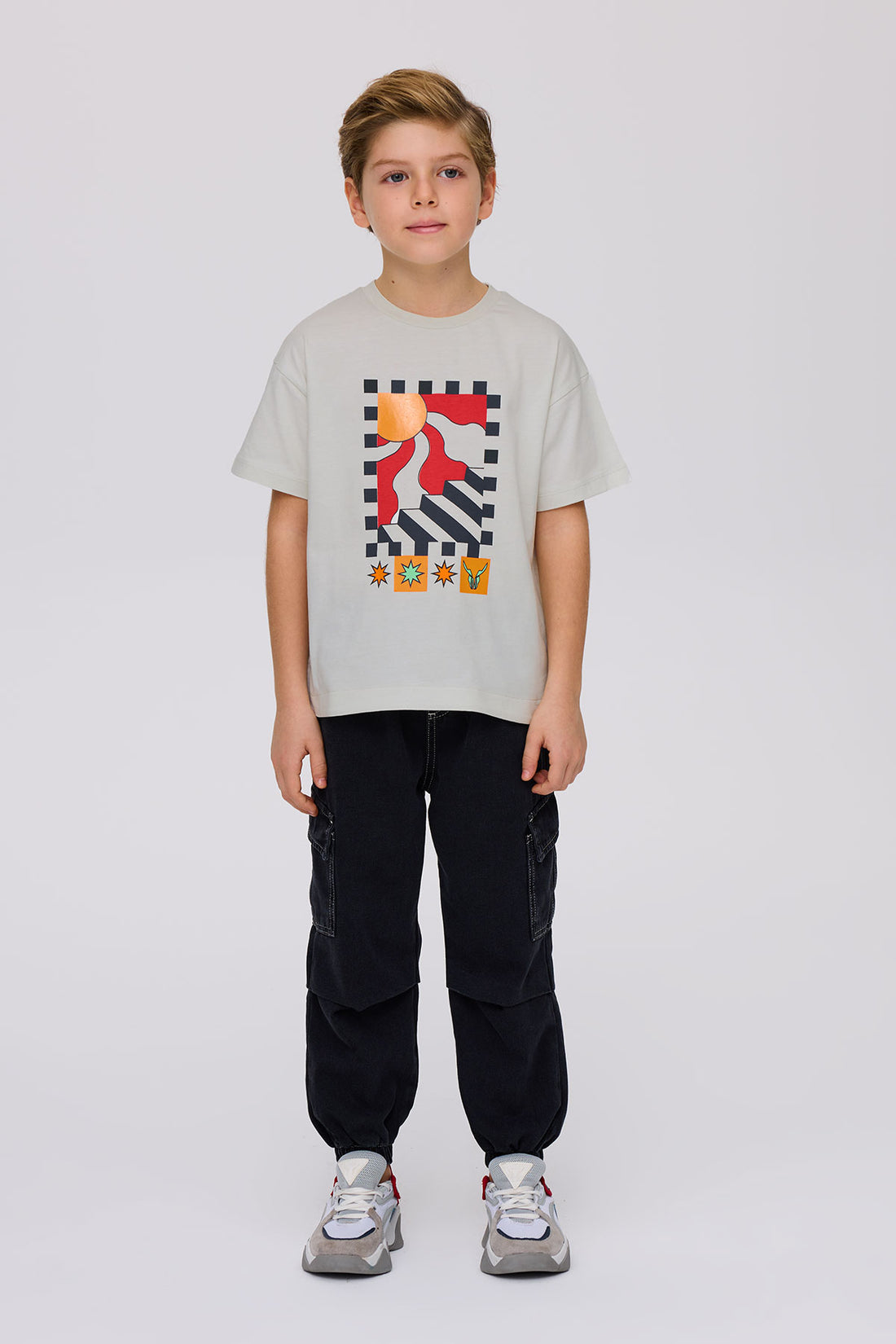 Boy Beige Tshirt