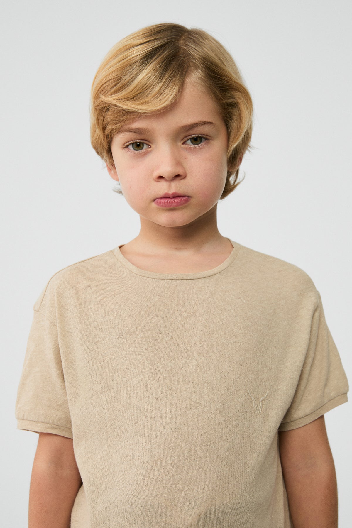 Boy Beige Tshirt