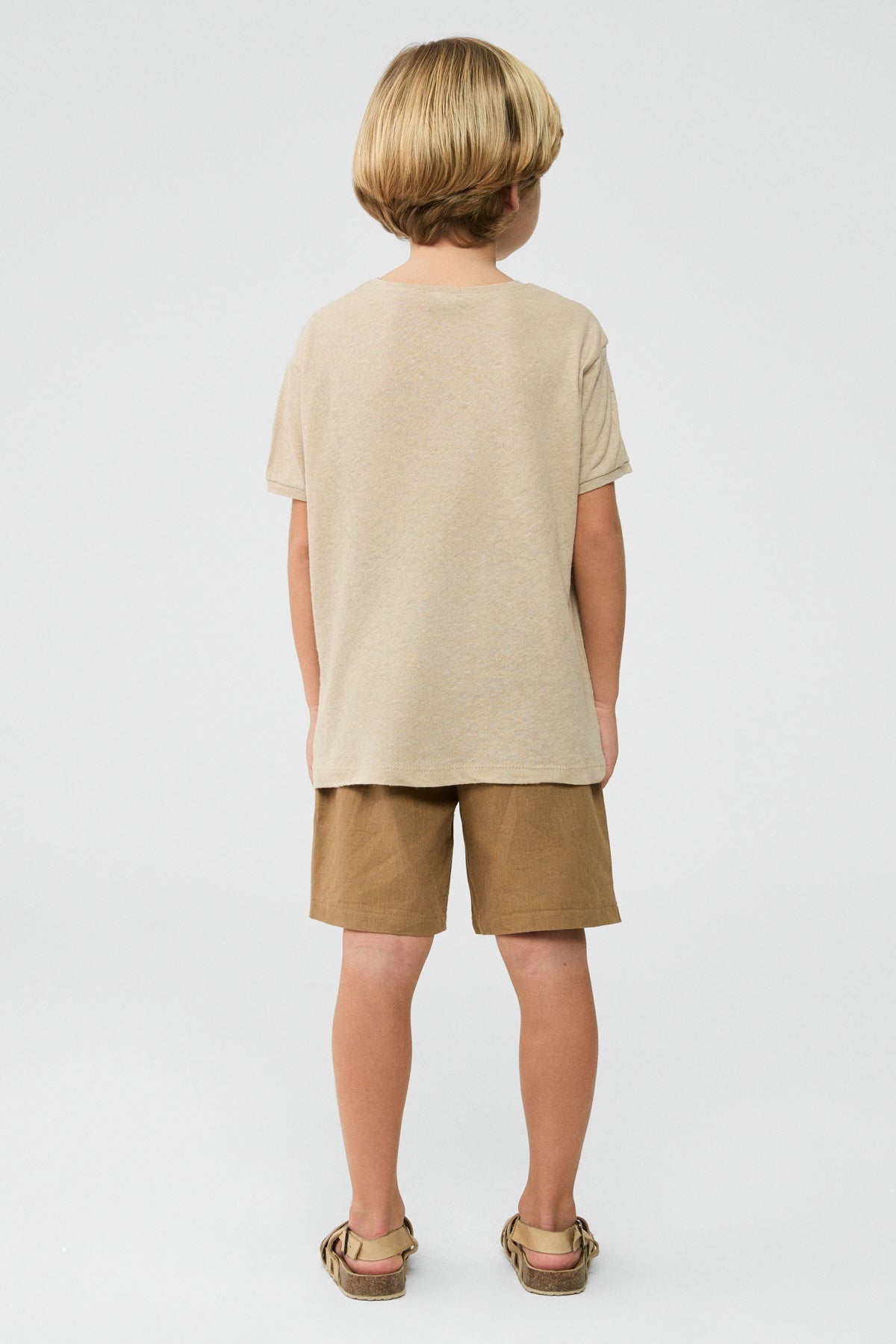 Boy Beige Tshirt