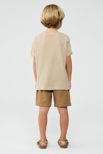 Boy Beige Tshirt