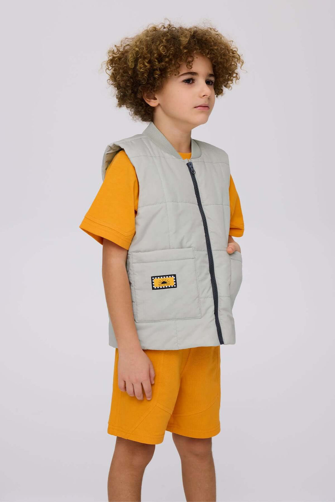 Boy Beige Vest