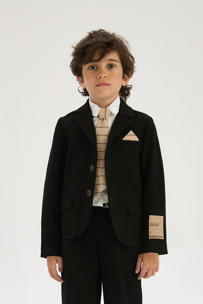 Boy Black Jacket