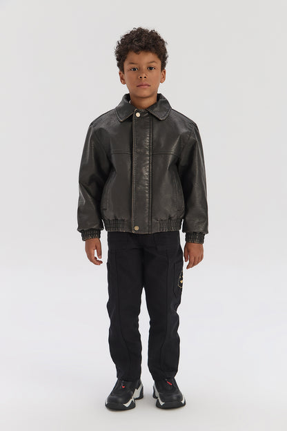 Boy Black Jacket