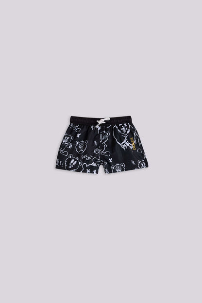 Boy Black Sea Shorts
