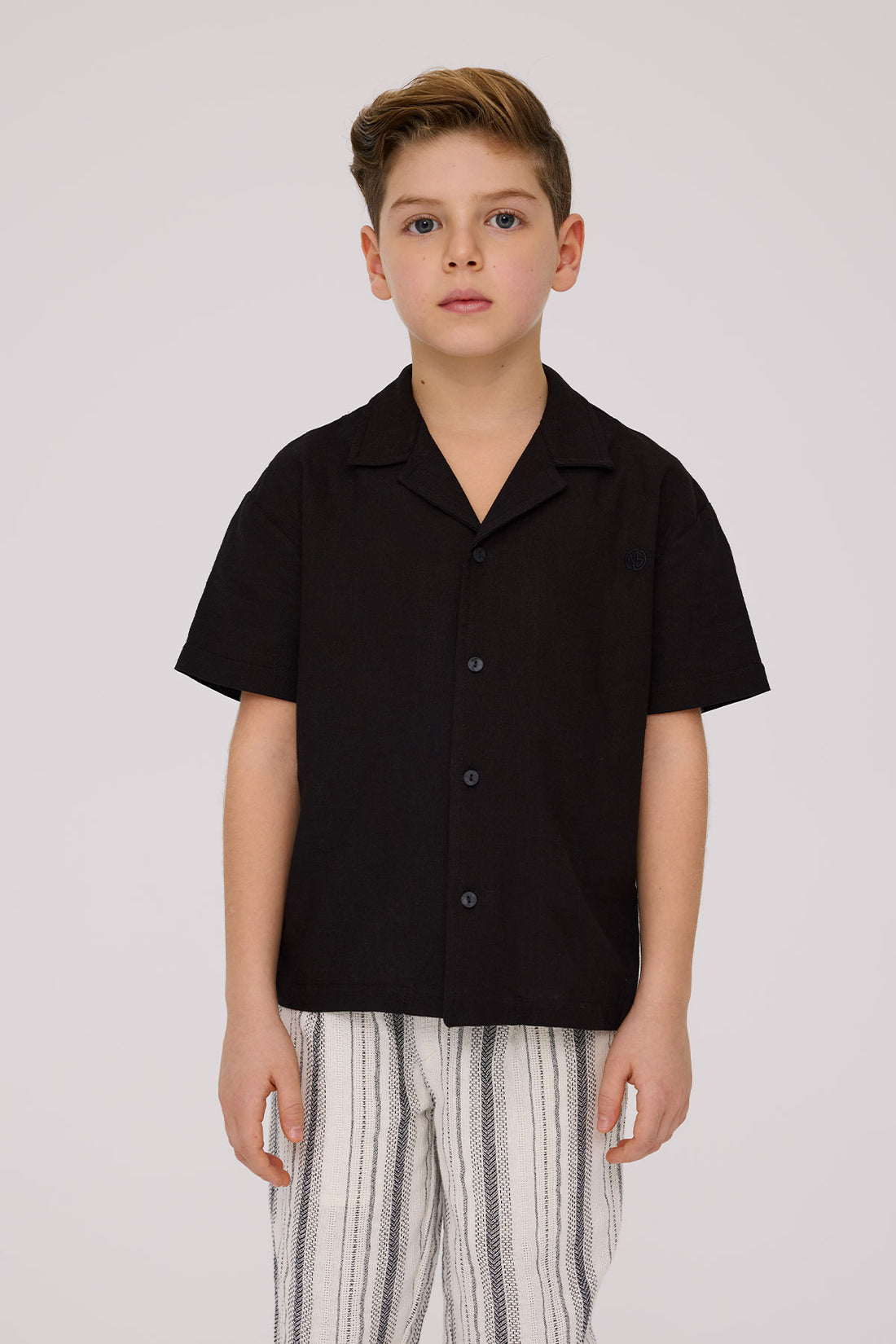 Boy Black Shirt