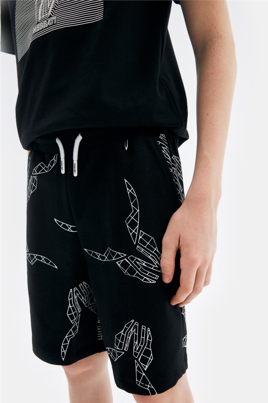 Boy Black Shorts - BgStore