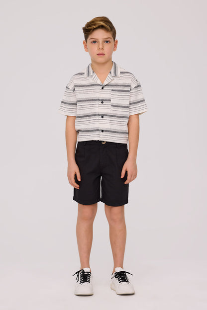 Boy Black Shorts