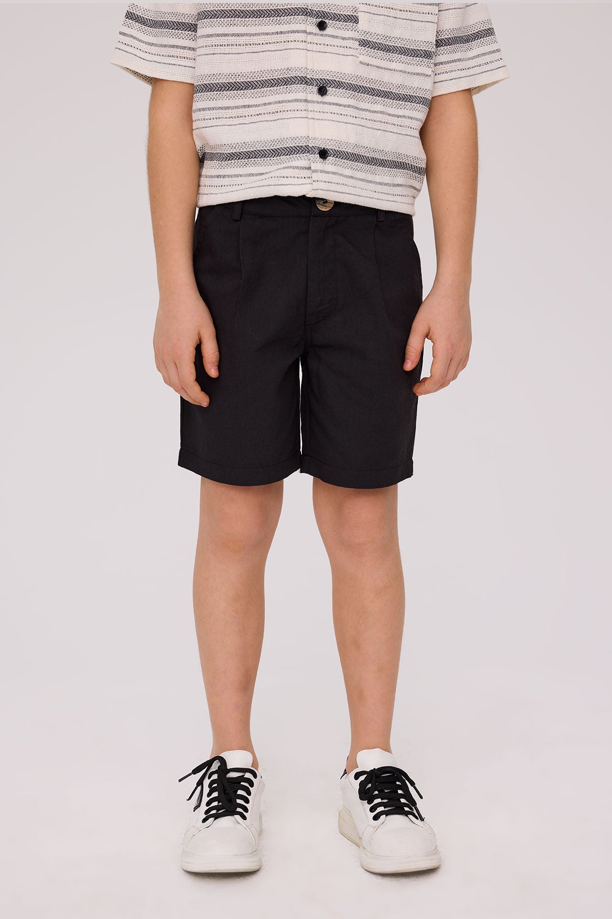 Boy Black Shorts