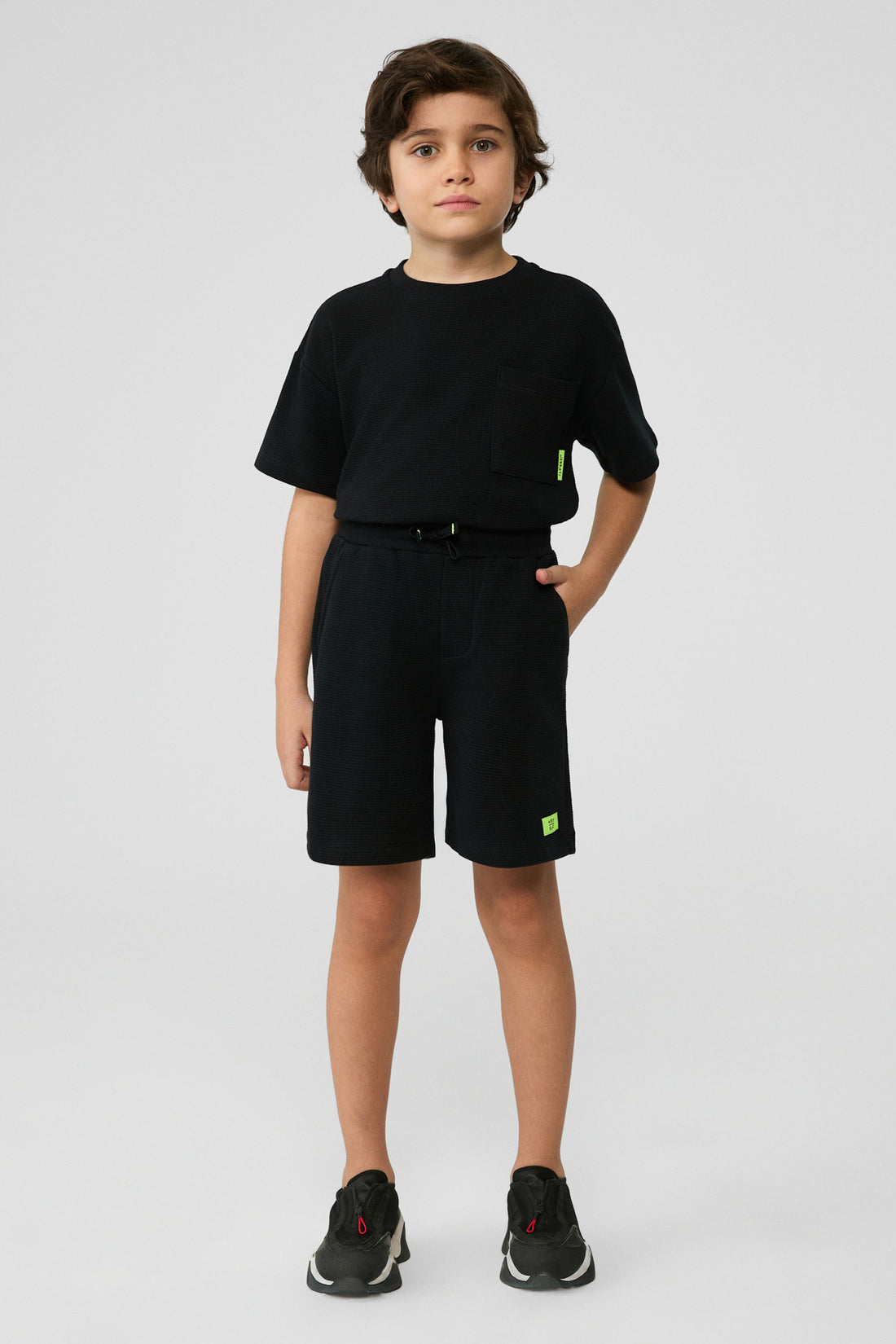 Boy Black Shorts