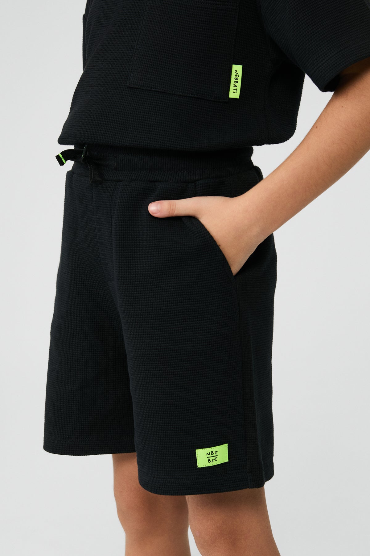 Boy Black Shorts