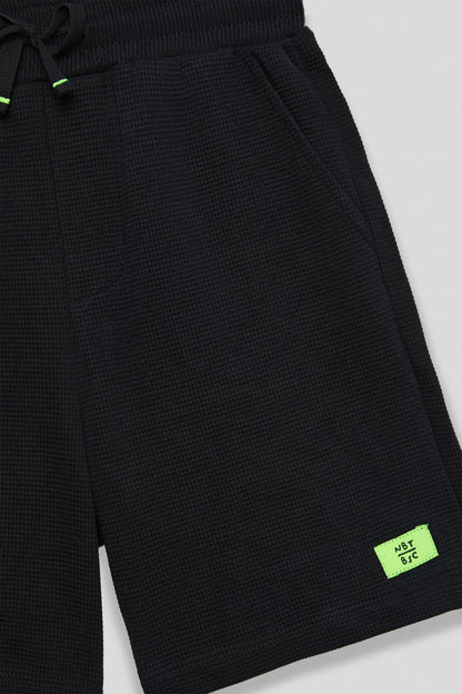 Boy Black Shorts