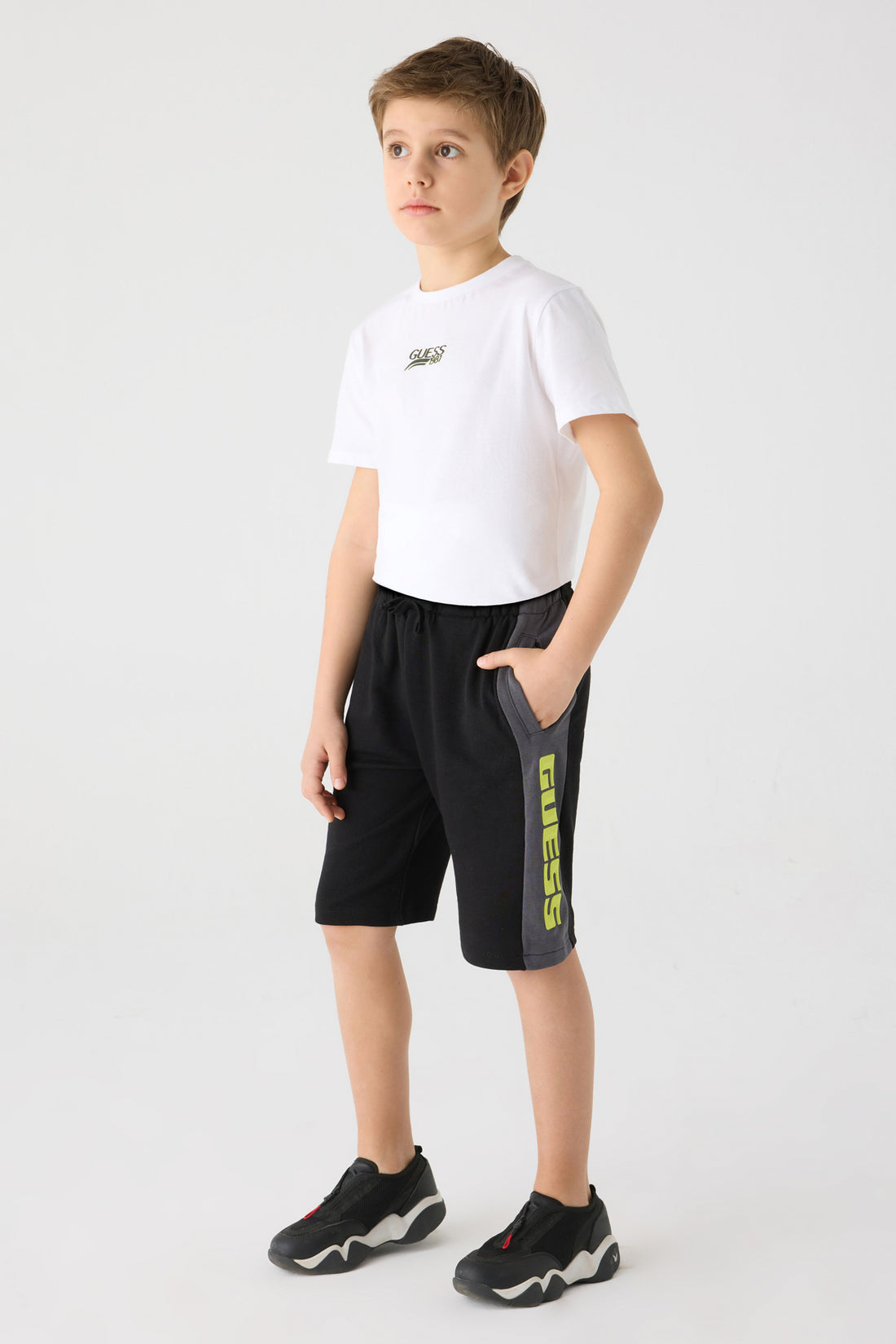 Boy Black Shorts