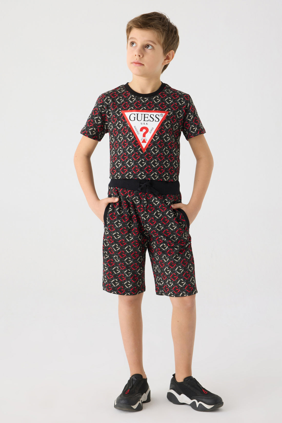 Boy Black Shorts