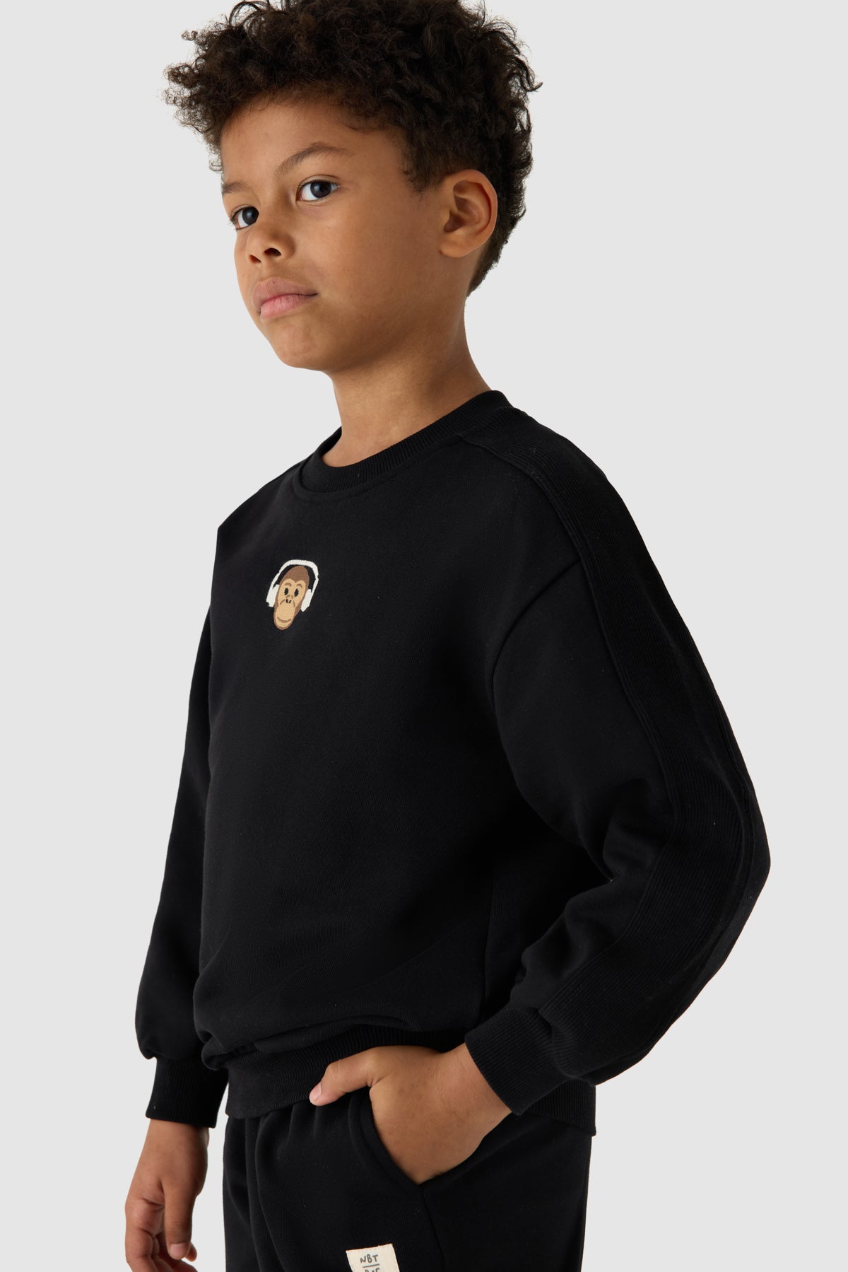 Boy Black Sweatshirt