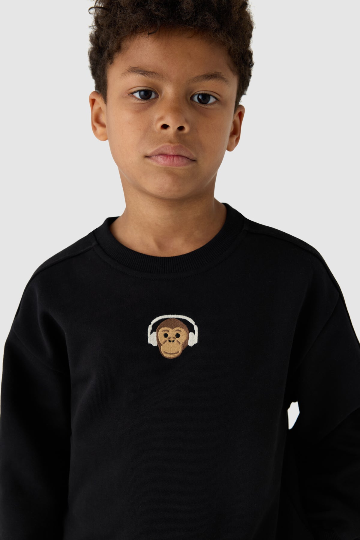 Boy Black Sweatshirt