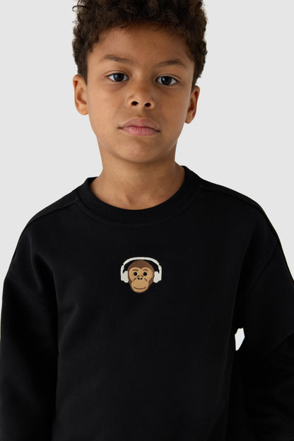 Boy Black Sweatshirt