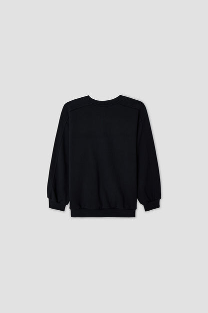 Boy Black Sweatshirt