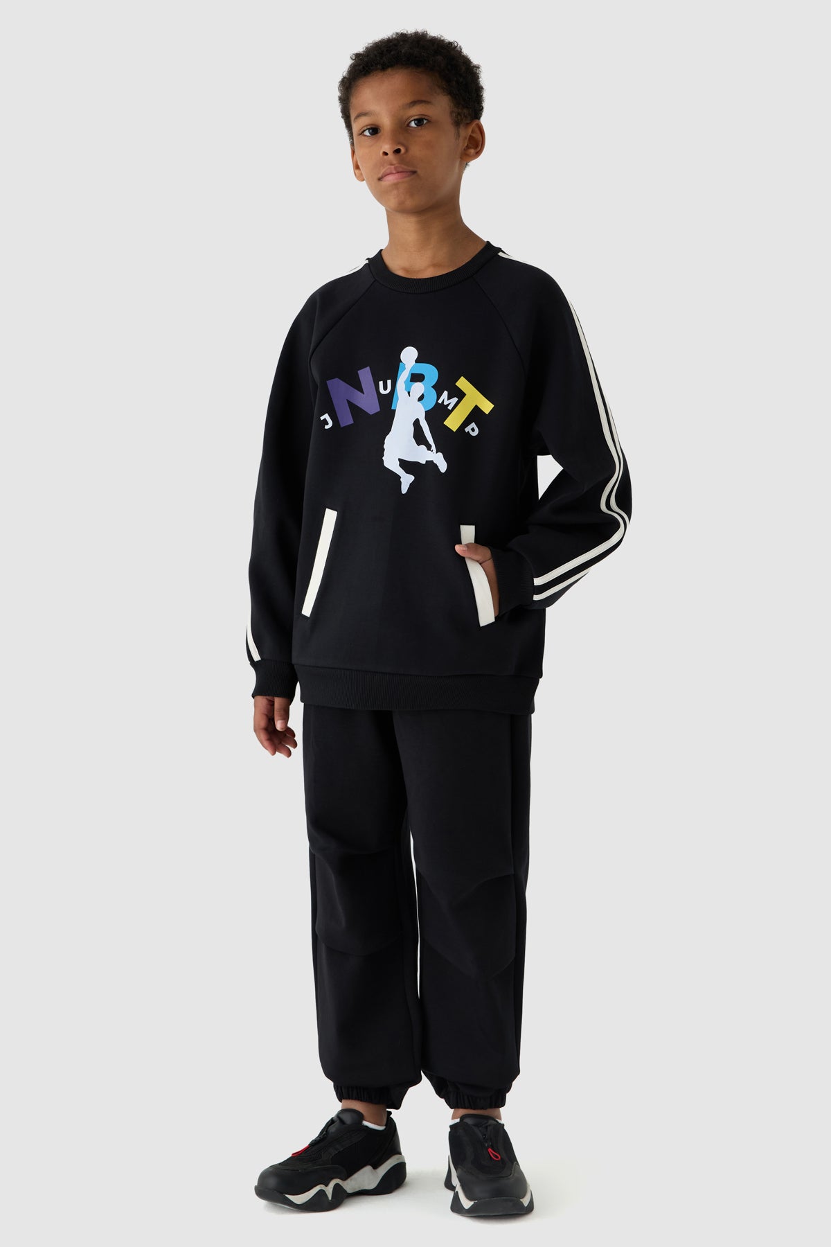 Boy Black Sweatshirt