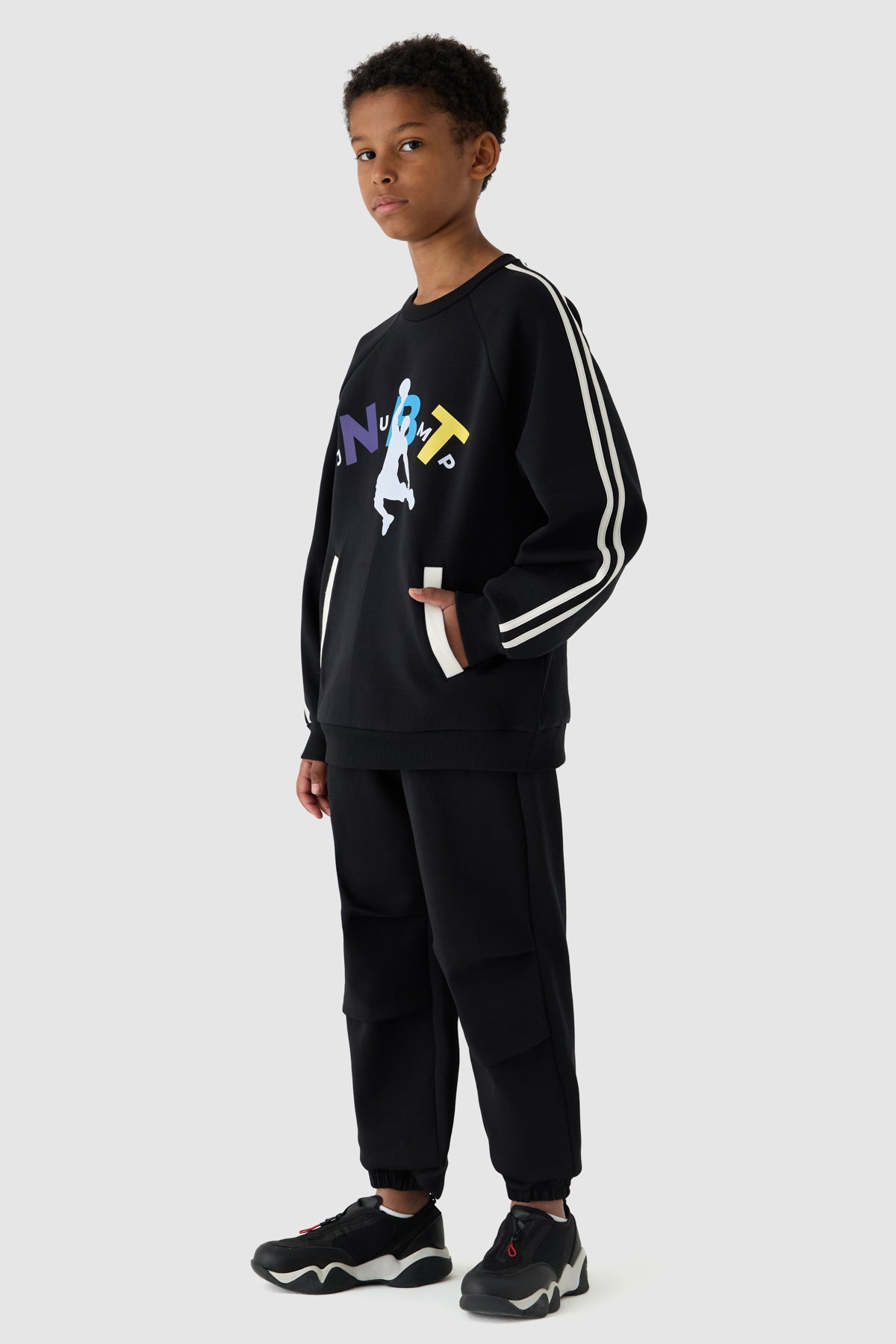 Boy Black Sweatshirt