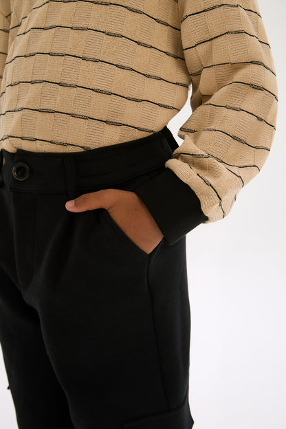 Boy Black Trousers
