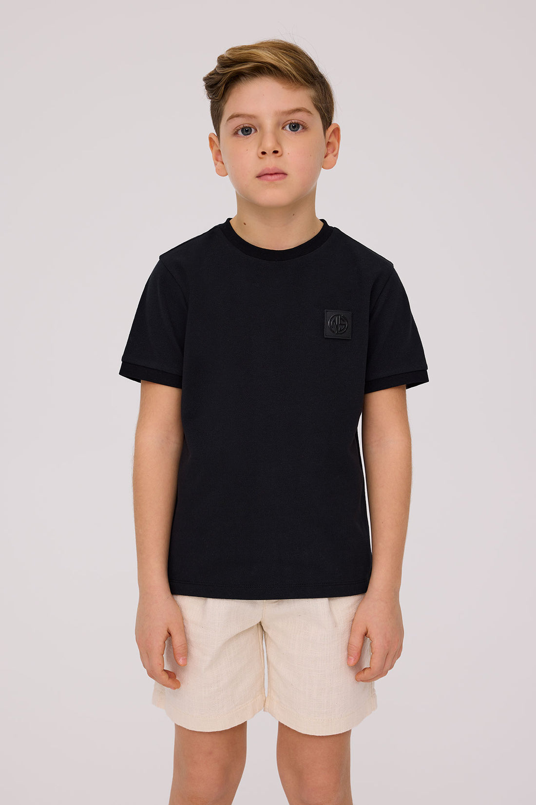 Boy Black Tshirt