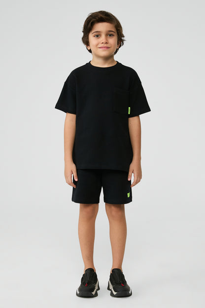 Boy Black Tshirt