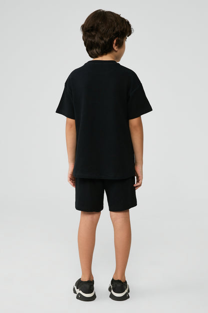 Boy Black Tshirt