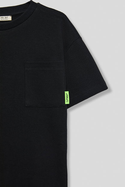 Boy Black Tshirt