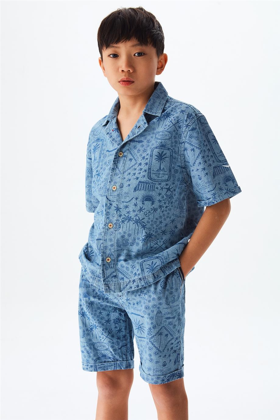 Boy Blue Shirt - BgStore