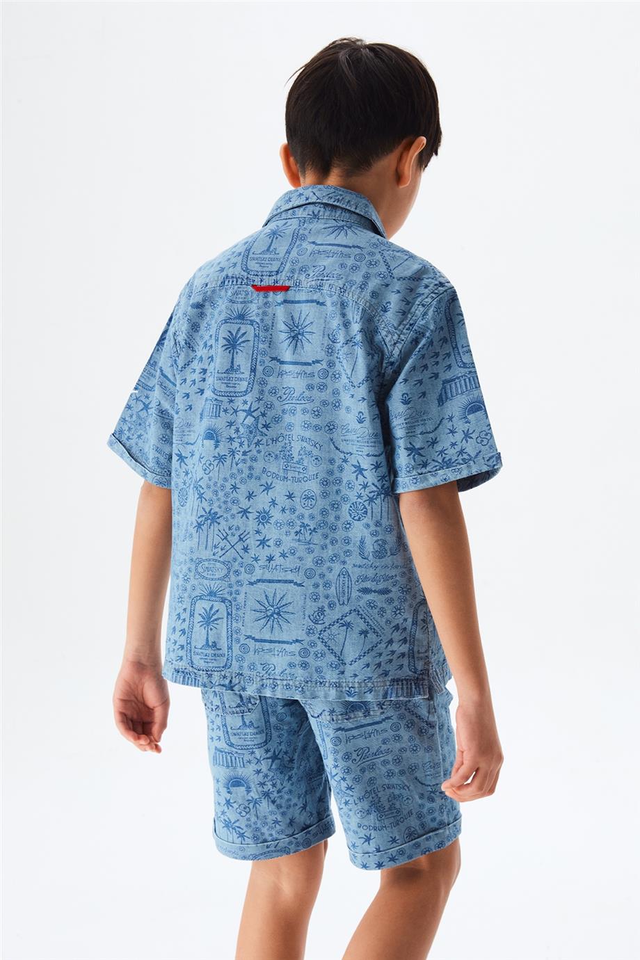 Boy Blue Shirt - BgStore