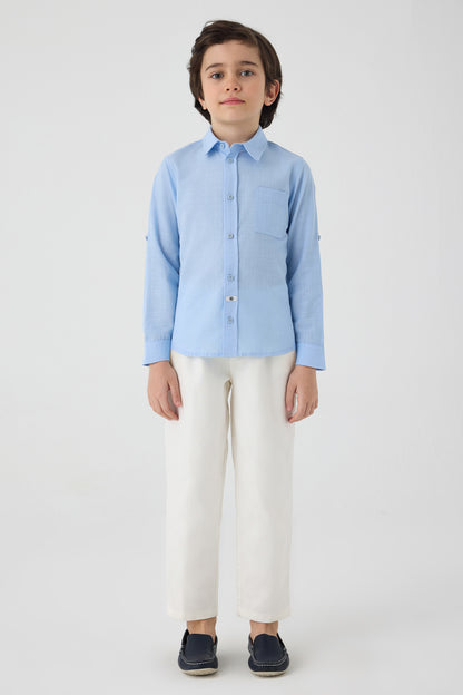 Boy Blue Shirt